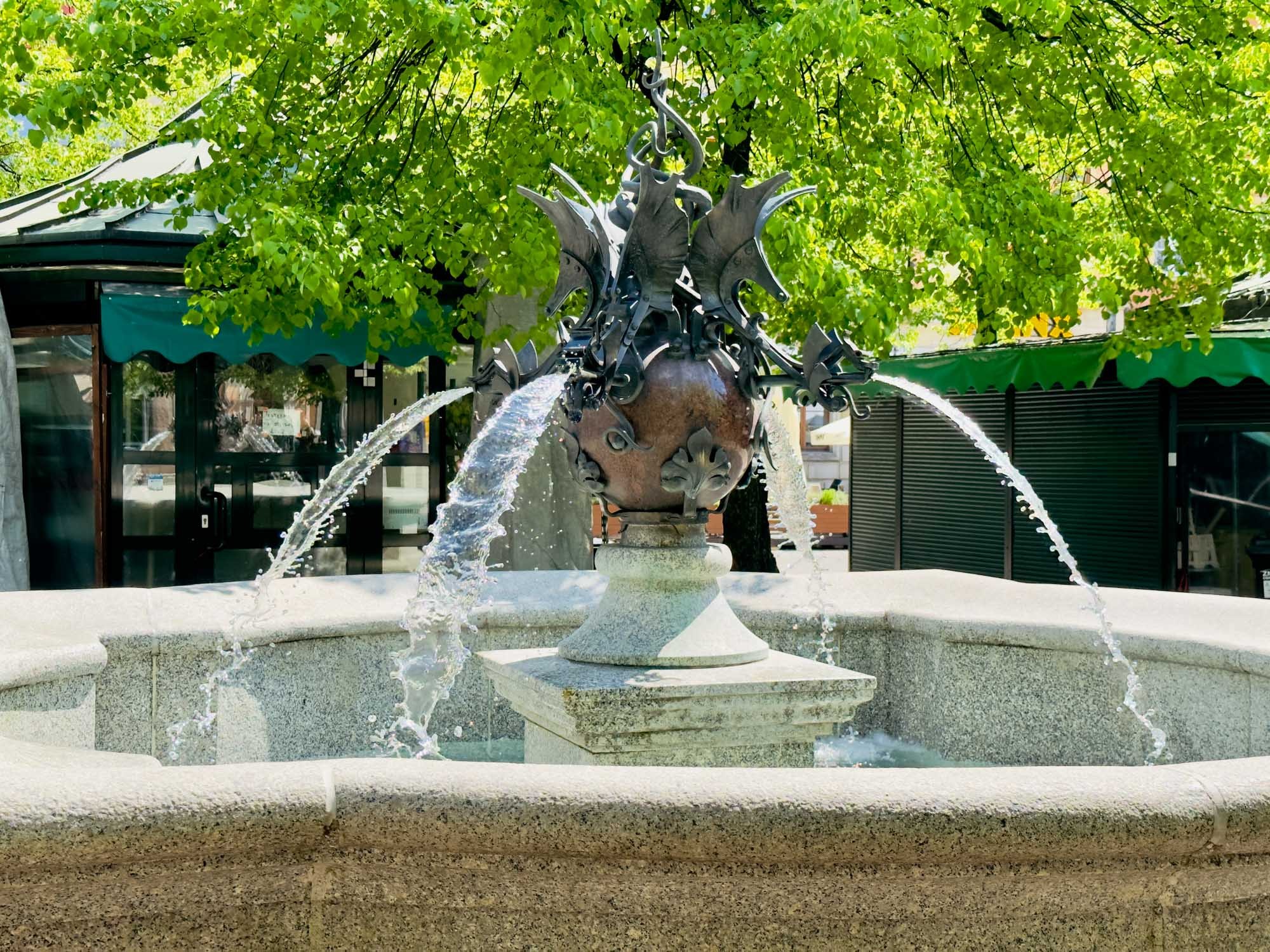 Фонтан на Соляной площади 