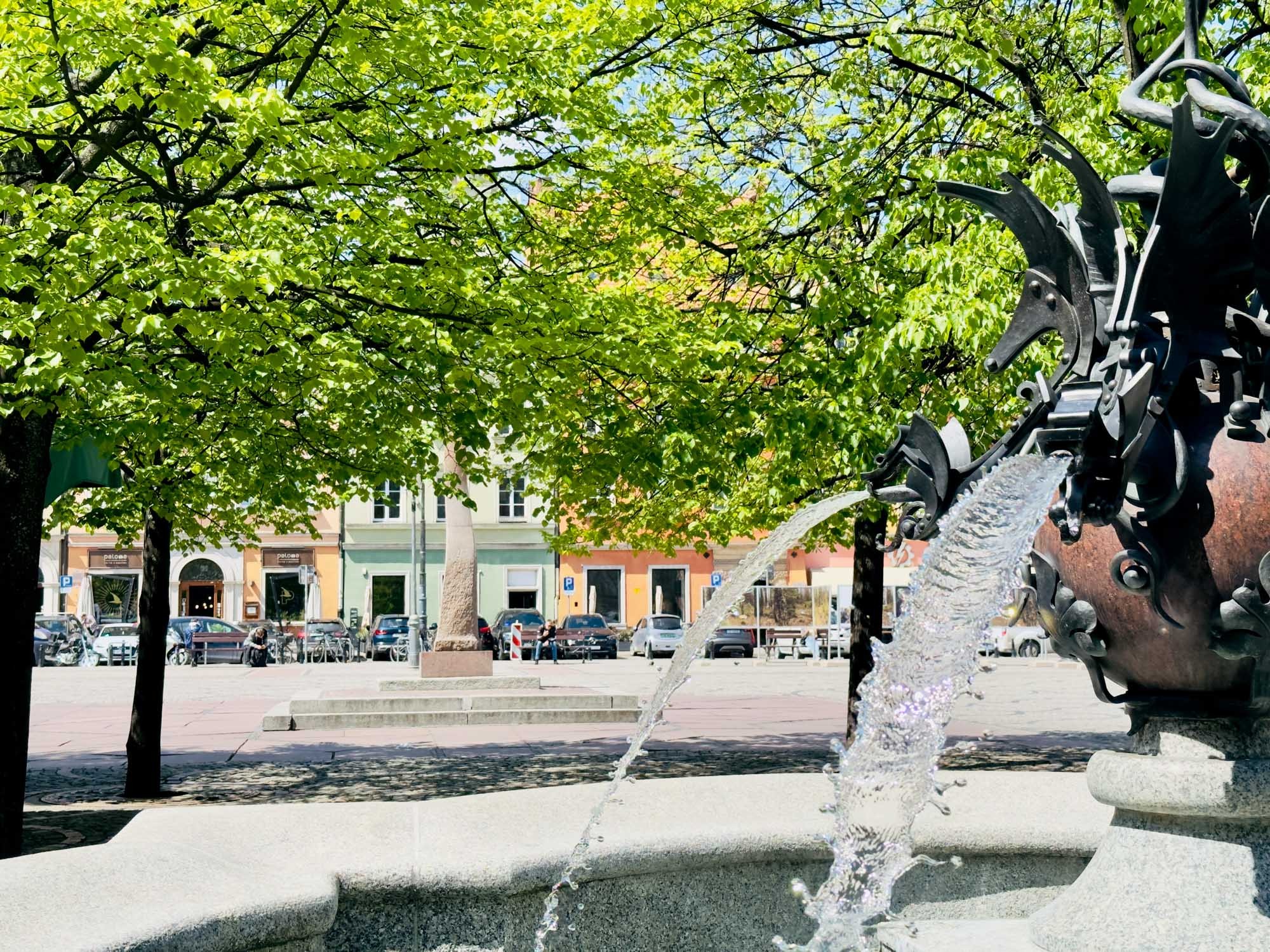 Фонтан на Соляной площади 