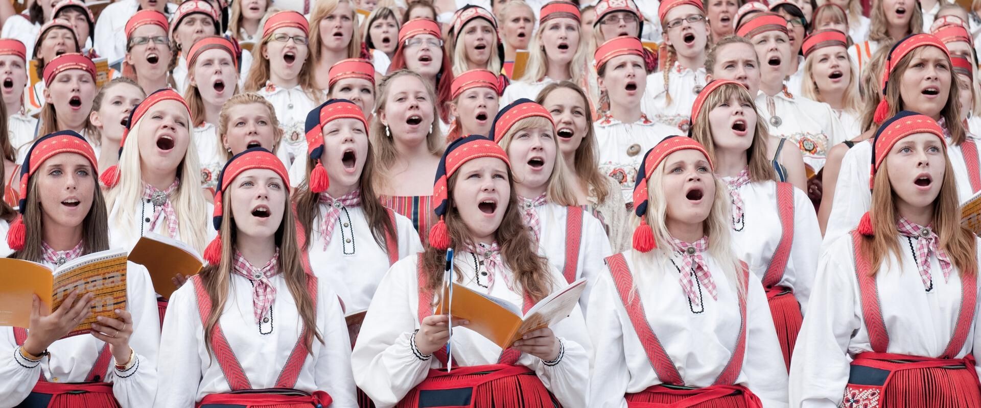 Фестиваль "XXVIII праздник песни и XXI праздник танца"