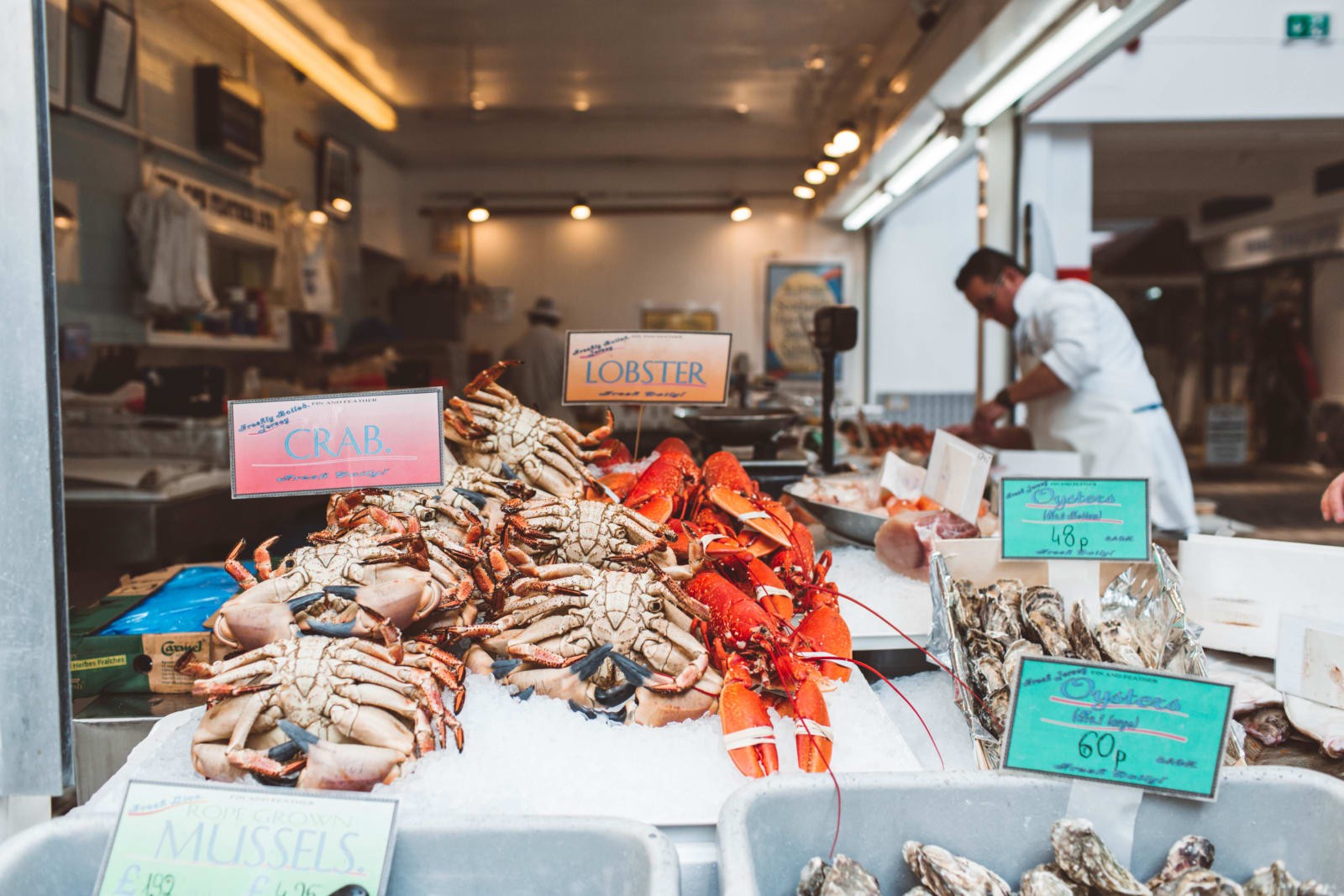 Рыбный рынок Джерси