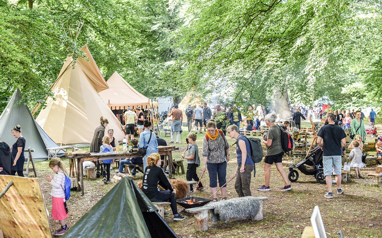 Фестиваль на открытом воздухе в Дании