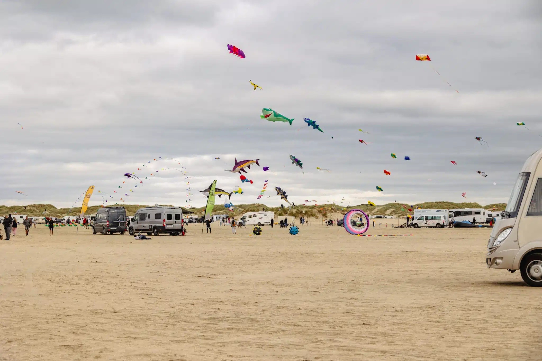 Фестиваль воздушных змеев в Рёмё