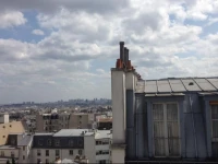 Montmartre vue sur Paris