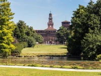 San Siro Attic with Sauna and Pool