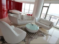 Red & White Helios City Apartment