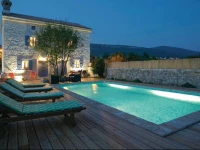 Four-Bedroom Holiday home Koromacno with a Fireplace 09