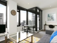 Melbourne Fully Self Contained Modern 1 Bed Apartment (4505a)