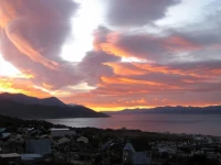 Amanecer en el Canal Beagle