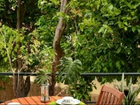 Garden and city views in GraГ§a