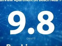 OceanView Apartment on Beach Near Porto