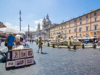 Tetti di Piazza Navona