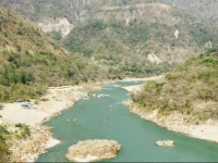 Incredible view on the ganges
