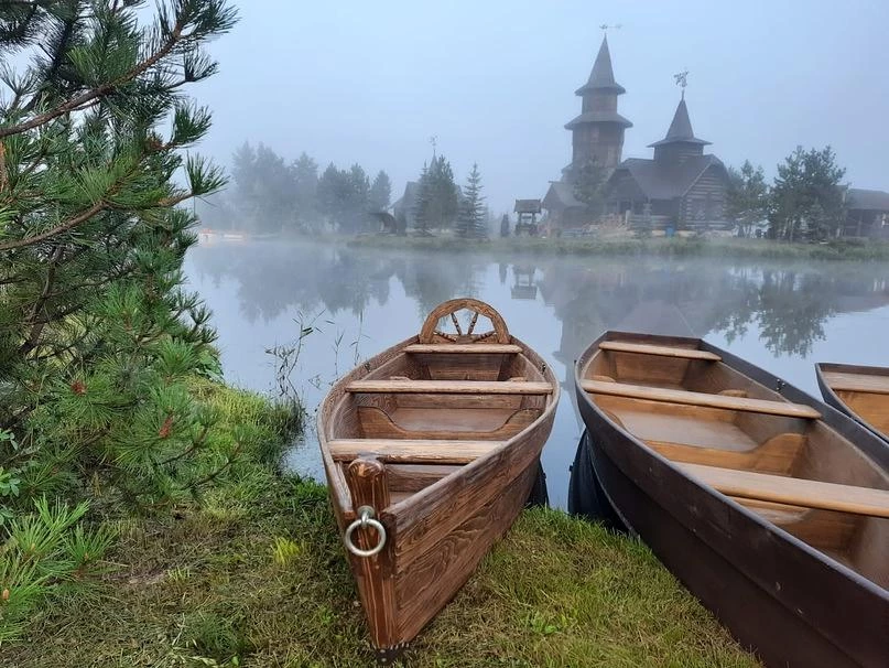 Лунапарк и Покрово-Эннатский монастырь