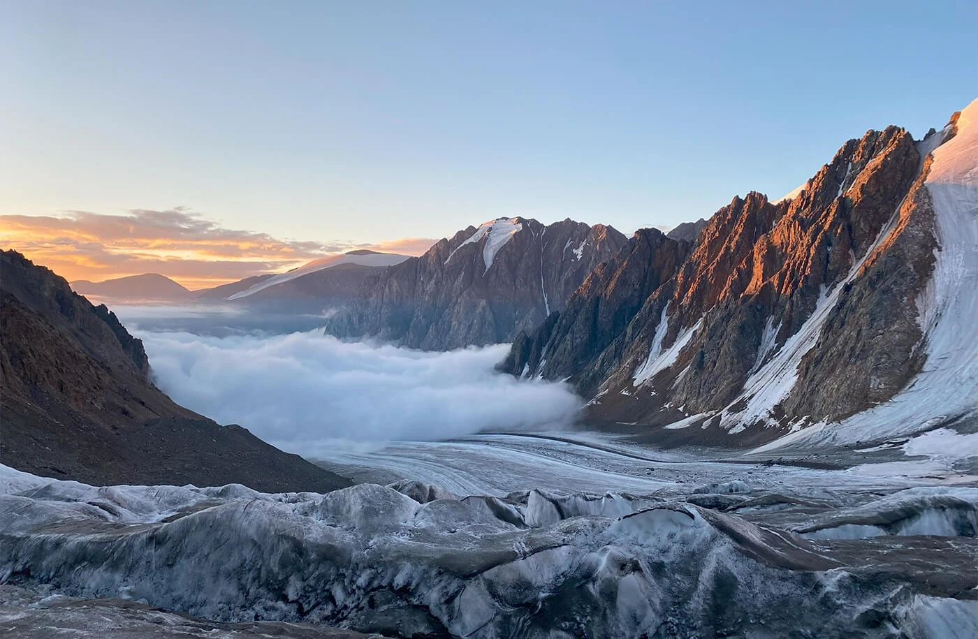 Ледник Большой Актру